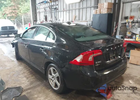 2012 Volvo S60 T5 from USA, damaged, VIN YV1622FS8C2099761